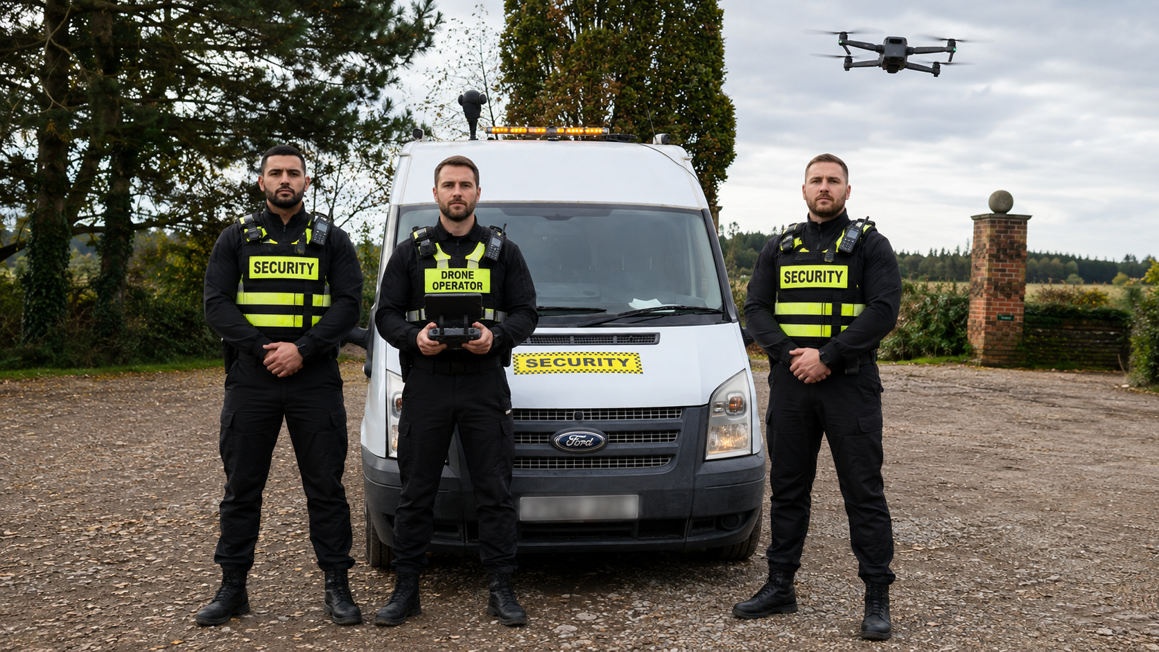 Military-grade drone and surveillance equipment